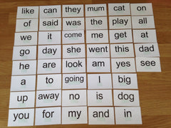 First 100 High Frequency Word flash cards