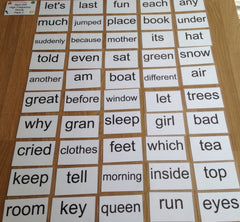 Next 200 High Frequency Words brailled